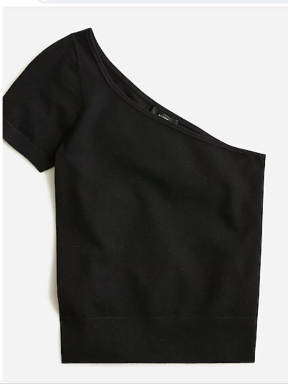 J.Crew One-Shoulder Black Women's Sweater Top Small